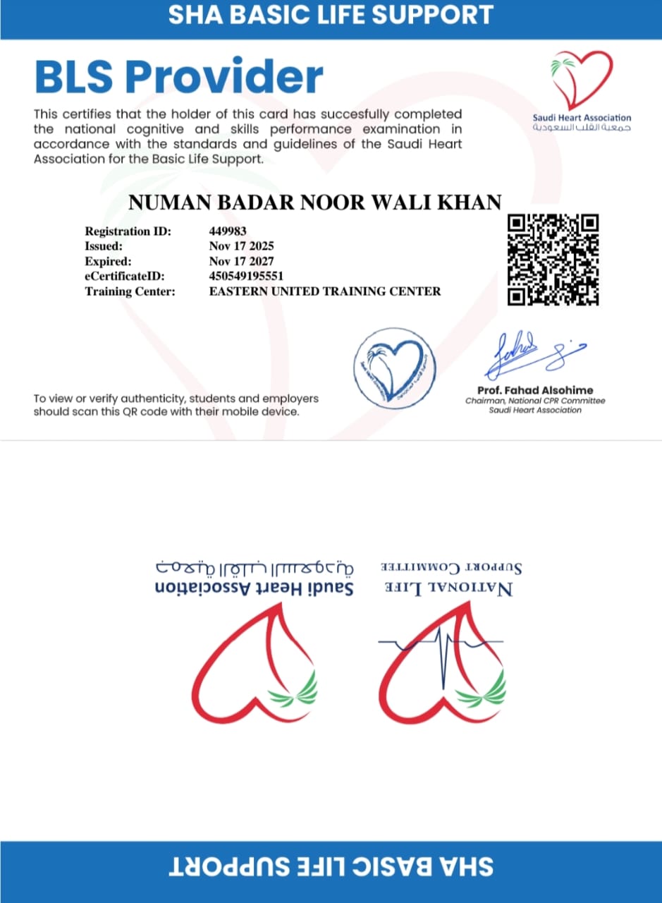 BLS Certificate